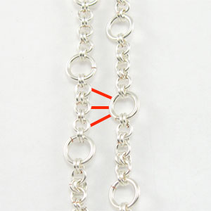 double bubble chain step 14