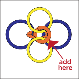 cascade earring chain step 5