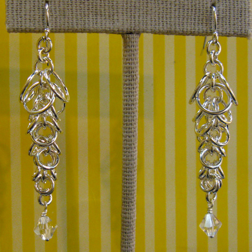 Cascade chain earring project