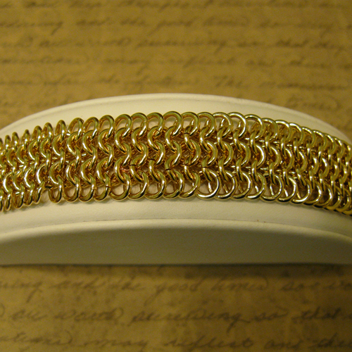 Flat Maille Chain Instructions