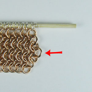 flatmaille chain step 16